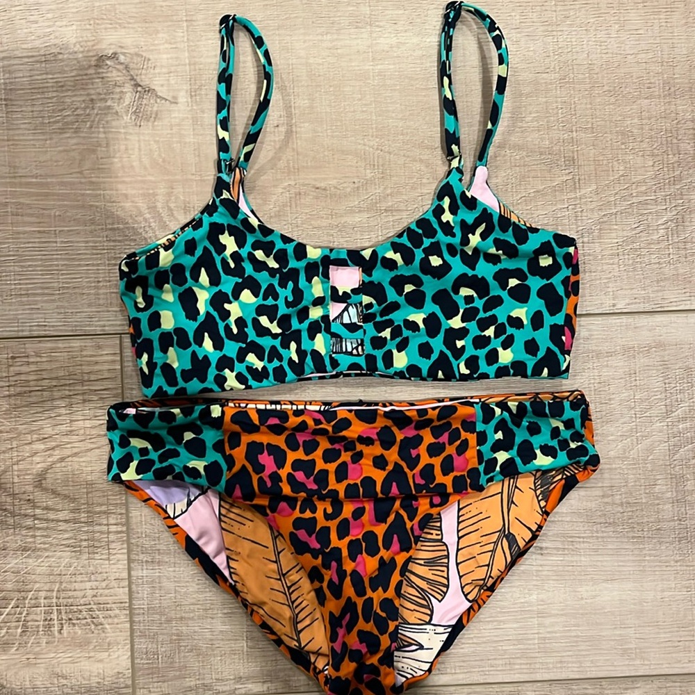 Girls reversible swimsuit